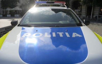 Agent de pază bate livrator la ieșire din spital
