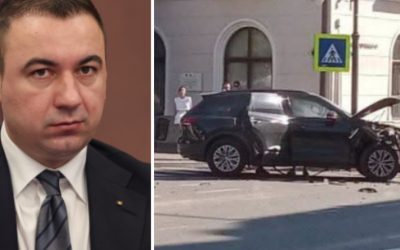 Bogdan Ivan, implicat în accident rutier la Bistrița