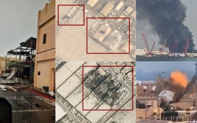 Iranul, atac masiv: Imagini satelit arată baza SUA distrusă