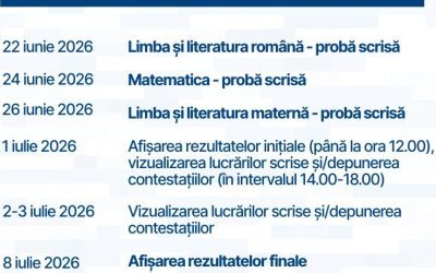 EN VIICLASA A VIII-A ÎNCEPE PE 22 IUNIE