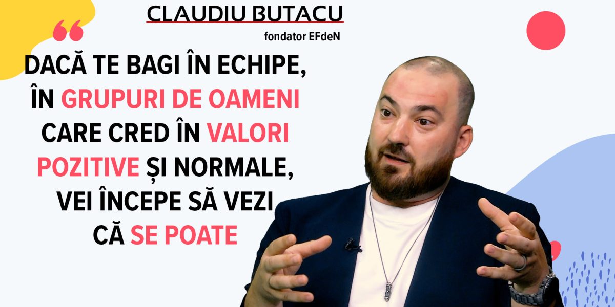Claudiu Butacu: De la șantier, la catedră și mici