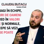 Claudiu Butacu: De la șantier, la catedră și mici