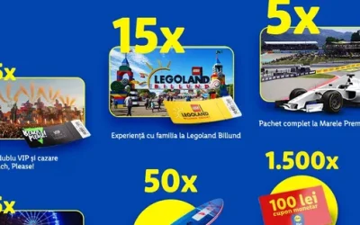 Lidl România: Surprize și concurs aniversar la 15 ani