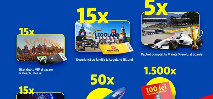 Lidl România: Surprize și concurs aniversar la 15 ani