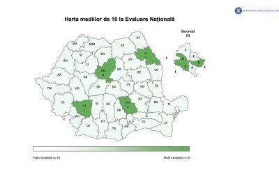 Medii de 10 la Evaluarea Națională: Spectacol dezolant! Doar 7 elevi, față de 85 anul trecut