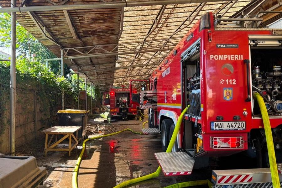 Incendiul de la Hala Războieni din Oradea: Cauza dezvăluită
