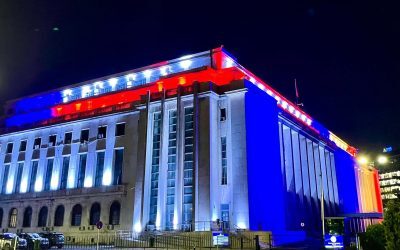 Palatul Victoria, un omagiu României și SUA