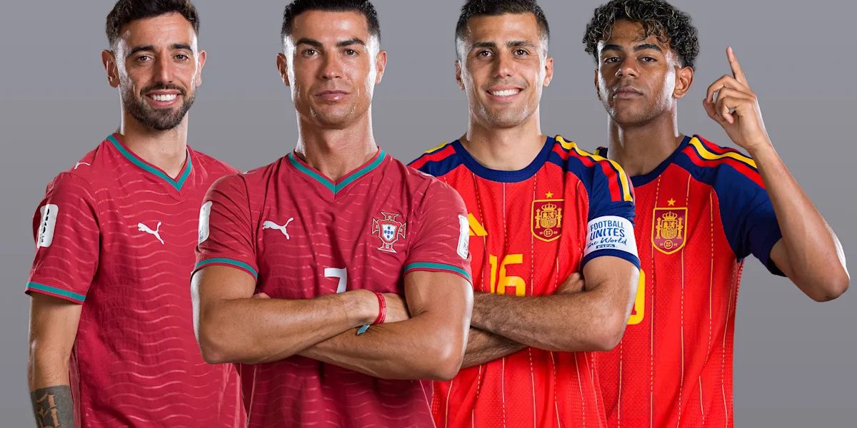 Spania-Portugalia: Derby Mondial luni, apoi SUA-Belgia (63 caractere)
