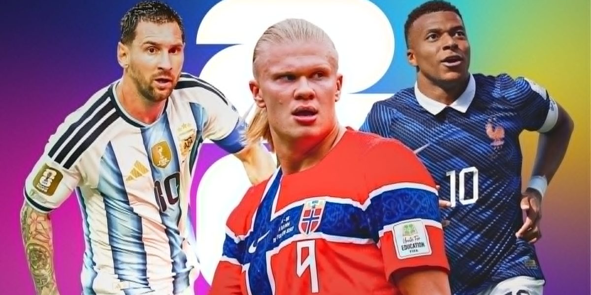Haaland, avantaj istoric contra Messi/Mbappe: Statistici uluitoare