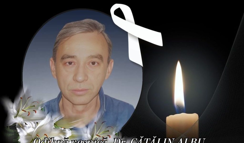 Doctorul Cătălin Albu din Buzău, plecat pe ultimul drum