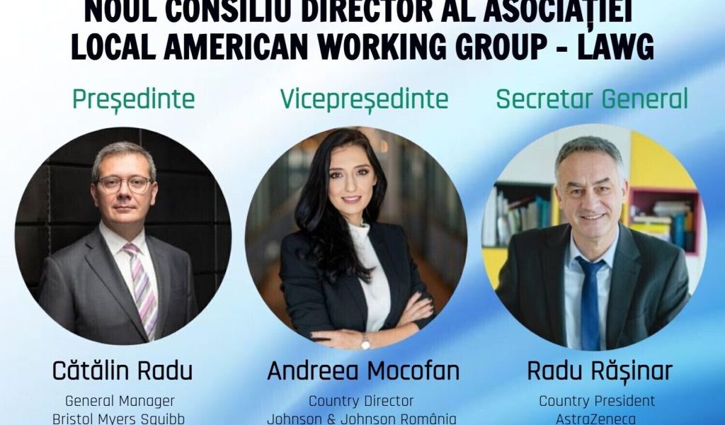 Noul Consiliu Director al Asociației American Working Group