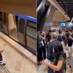 Incendiu la metrou după furtună: stația Universitate, blocată. Călătorii au fost evacuați
