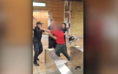 Durere la metrou: A forțat poarta și a spart geamul, internat la Obregia