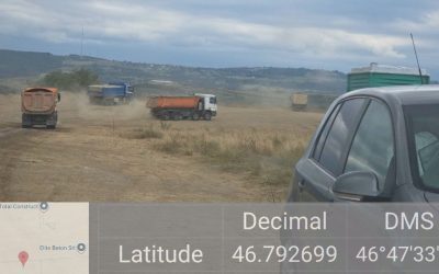 Garda de Mediu prinde al cincilea depozit ilegal în Cluj