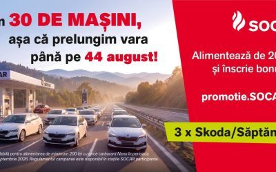 SOCAR prelungește vara până pe 4 august