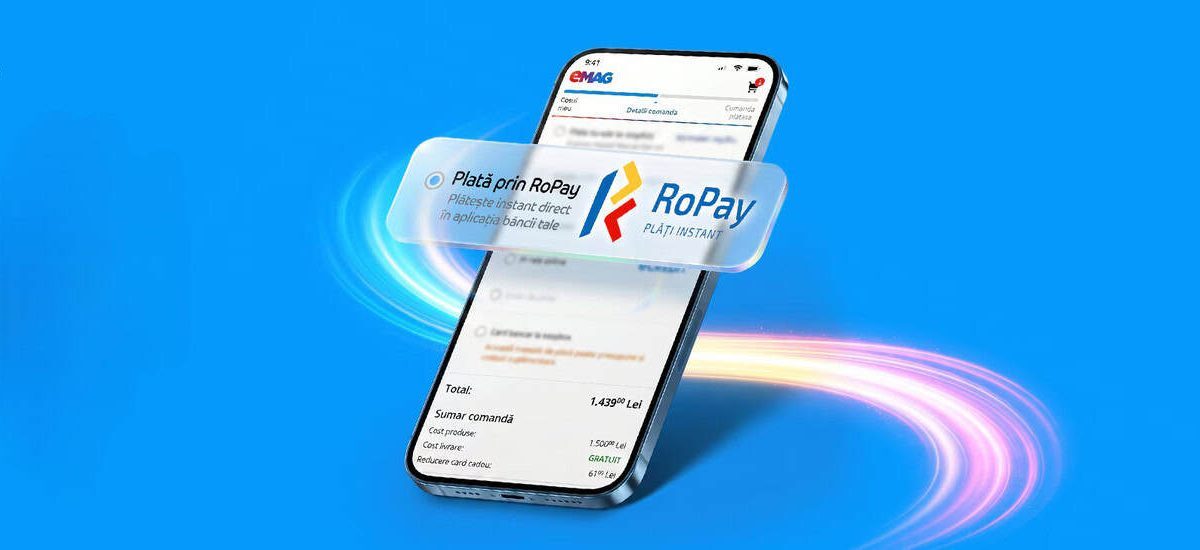 EMAG, Dedeman cu RO Pay instant. Gratuit