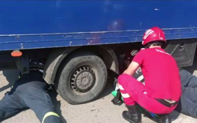 Moșna: Tragedie rutieră, femeie și copil loviți de camion