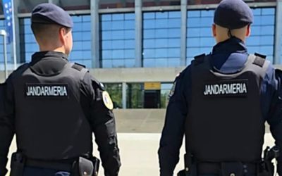 Jandarmii salvează un bărbat pe Podul Basarab. Intervenție în ultimul clipă