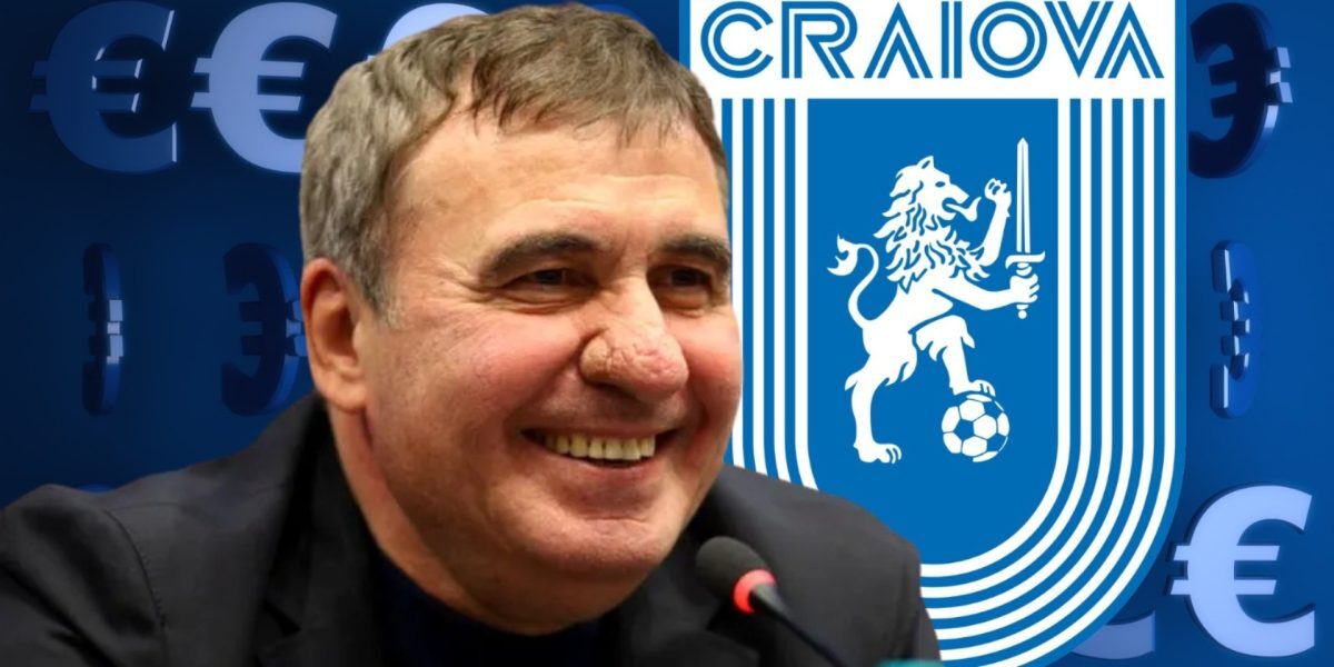Hagi, lovitură financiară pentru Craiova: 300.000 euro