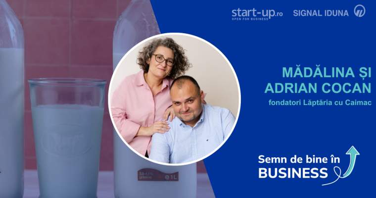 Lăptăria cu Caimac: Mădălina și Adrian Cocan, lideri adevărați