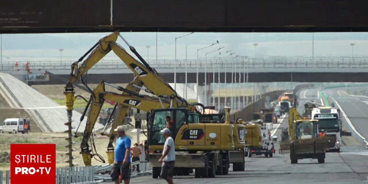 Șoferii vor circula neîntrerupt pe autostradă de la București la Bacău. Ce se întâmplă cu șantierele nefinalizate