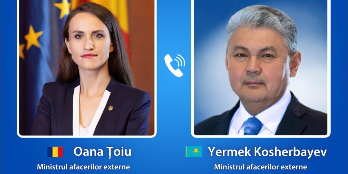 Oana Țoiu, la Astana: Apreciere pentru reluarea exporturilor de țiței