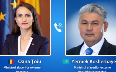 Oana Țoiu, la Astana: Apreciere pentru reluarea exporturilor de țiței