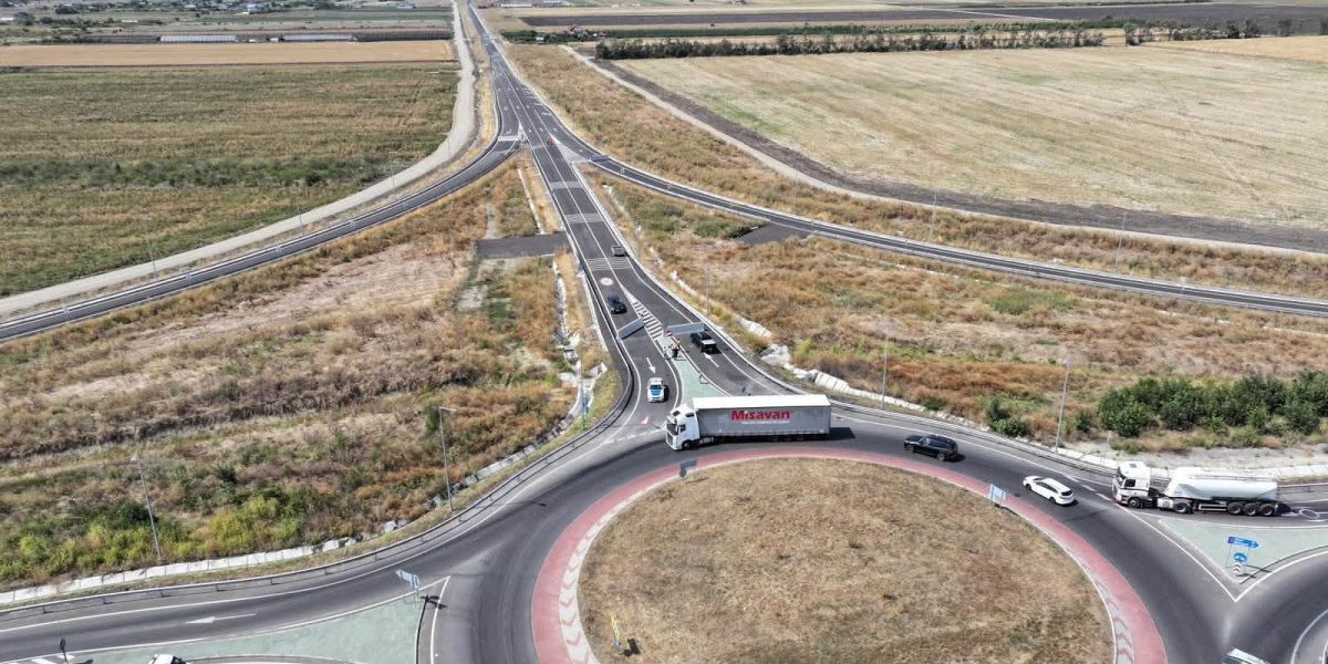 Centura de Nord Focșani, gata! Legătură rapidă la Autostrada Moldovei