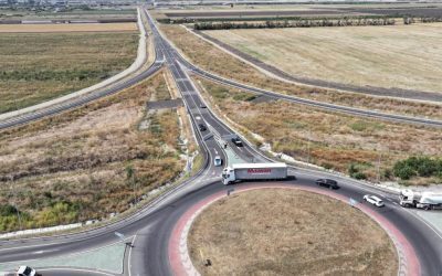 Centura de Nord Focșani, gata! Legătură rapidă la Autostrada Moldovei