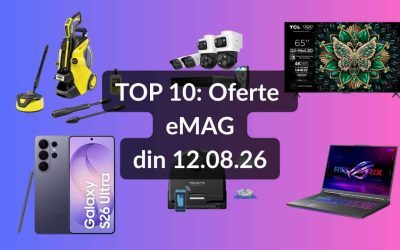 Top 10: Gadgeturi IT și de curățenie sub 3000 lei