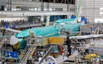Zeci de avioane 737 Max, inspectate pentru fisuri