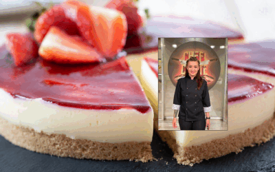 Roxana Blenche: Cheesecake cremos, la rece, cu căpșuni
