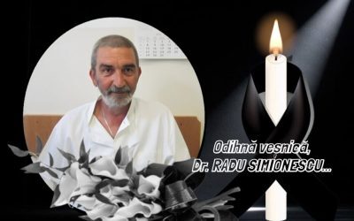 Buzău în doliu: Radu Simionescu, un medic de excepție, s-a stins