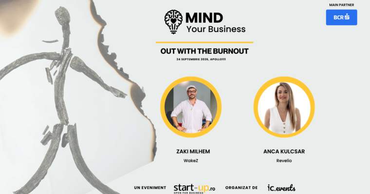 Startup-uri românești: Grija pentru mintea românilor pe scenă