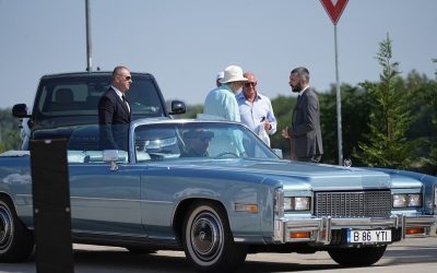 Țiriac, Cadillac-ul de AUR la sala „Nadia Comăneci”: Imagini spectaculoase