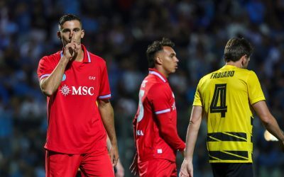 Napoli umilește Aris Salonicco: 6-2, un recital de goluri