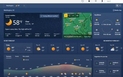 Windows 11: Aplicația meteo consumă peste 1GB RAM. Scandal IT