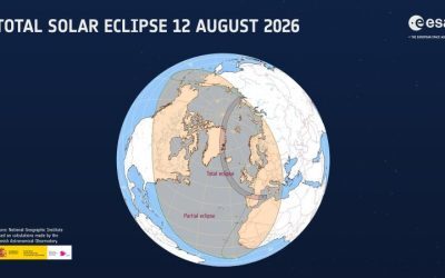 Eclipsa Totală de Soare Atinge Europa, ESA Transmite Live