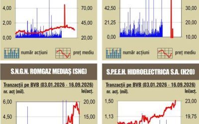 BVB: Bursa românească suferă corecții majore