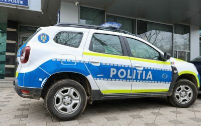 Fugărit de polițiști, mașină furată din Bulgaria, abandonată