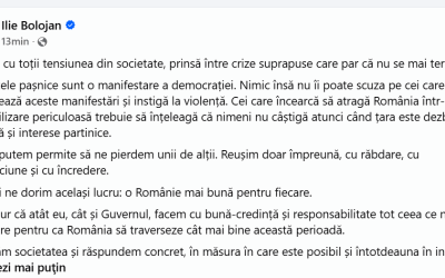 Bolojan, avertisment dur: România nu se lasă dezbinată de ură
