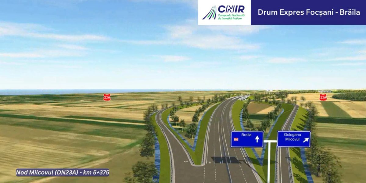 Focșani – Brăila va fi primul drum expres din România construit cu benzi de urgență ca pe autostrăzi