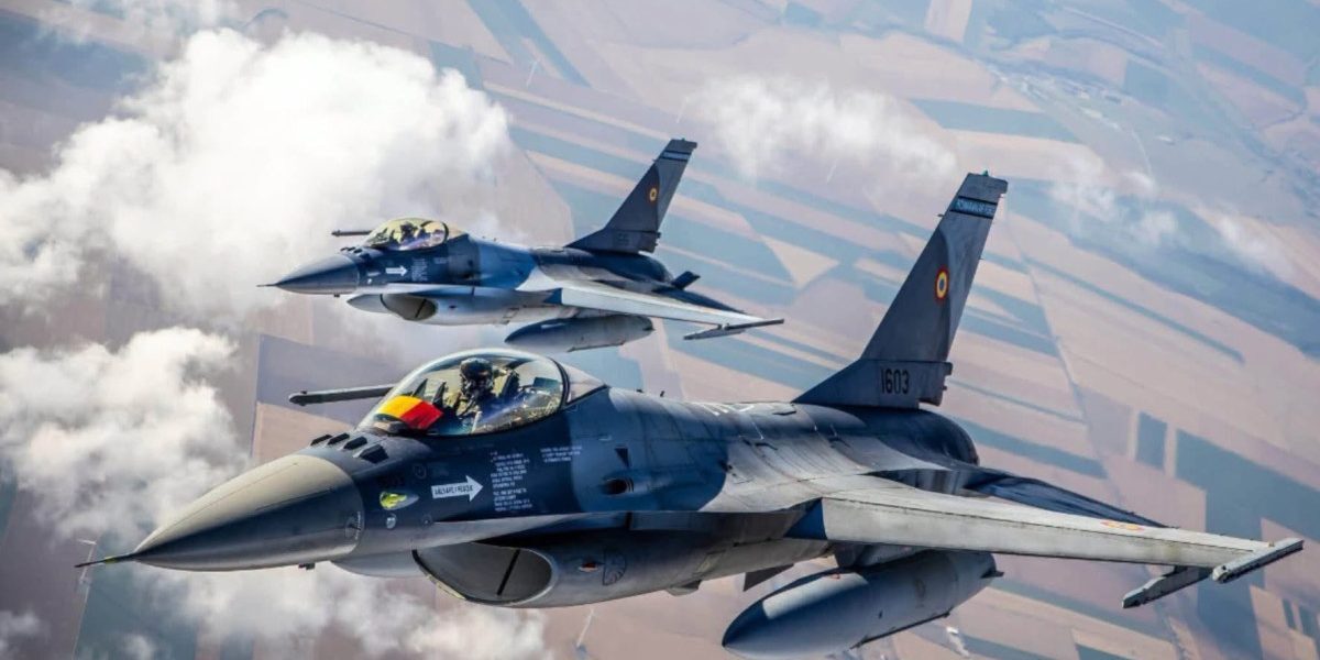 Țintă aeriană la granița României. MApN, F-16 în aer, alertă Ro-Alert