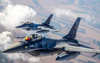 Țintă aeriană la granița României. MApN, F-16 în aer, alertă Ro-Alert