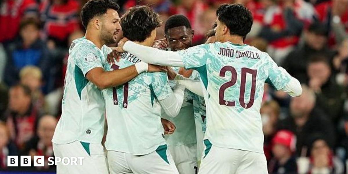 Norway 1-2 Portugal - Joao Felix and Goncalo Ramos score in Nations League win