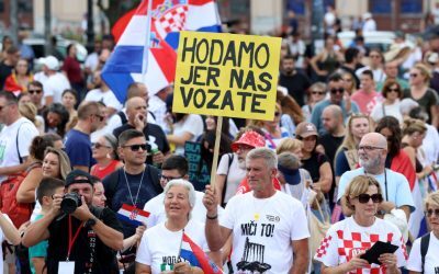 Croația, furioasă: Protest masiv pe tema deșeurilor toxice