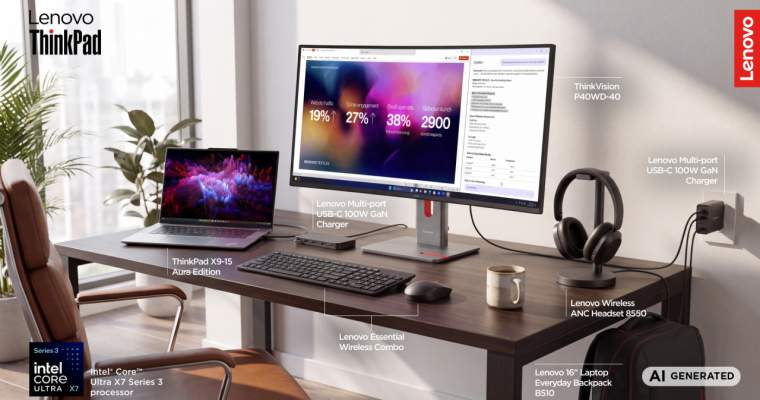 Lenovo Think: Ecosistemul pentru biroul tău eficient