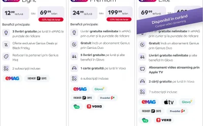 EMAG Genius se scumpște, abonamentul de top vine cu Apple TV