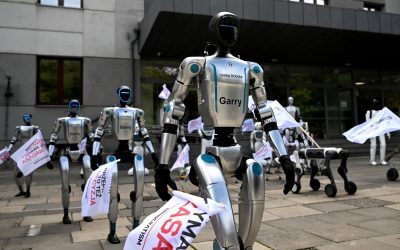Roboți în grevă în Polonia contra AI, revolta crește