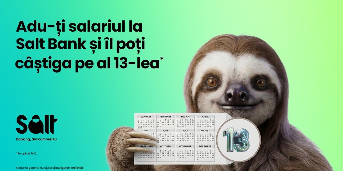 Salt Bank: Un al 13-lea salariu, până la 25.000 de lei